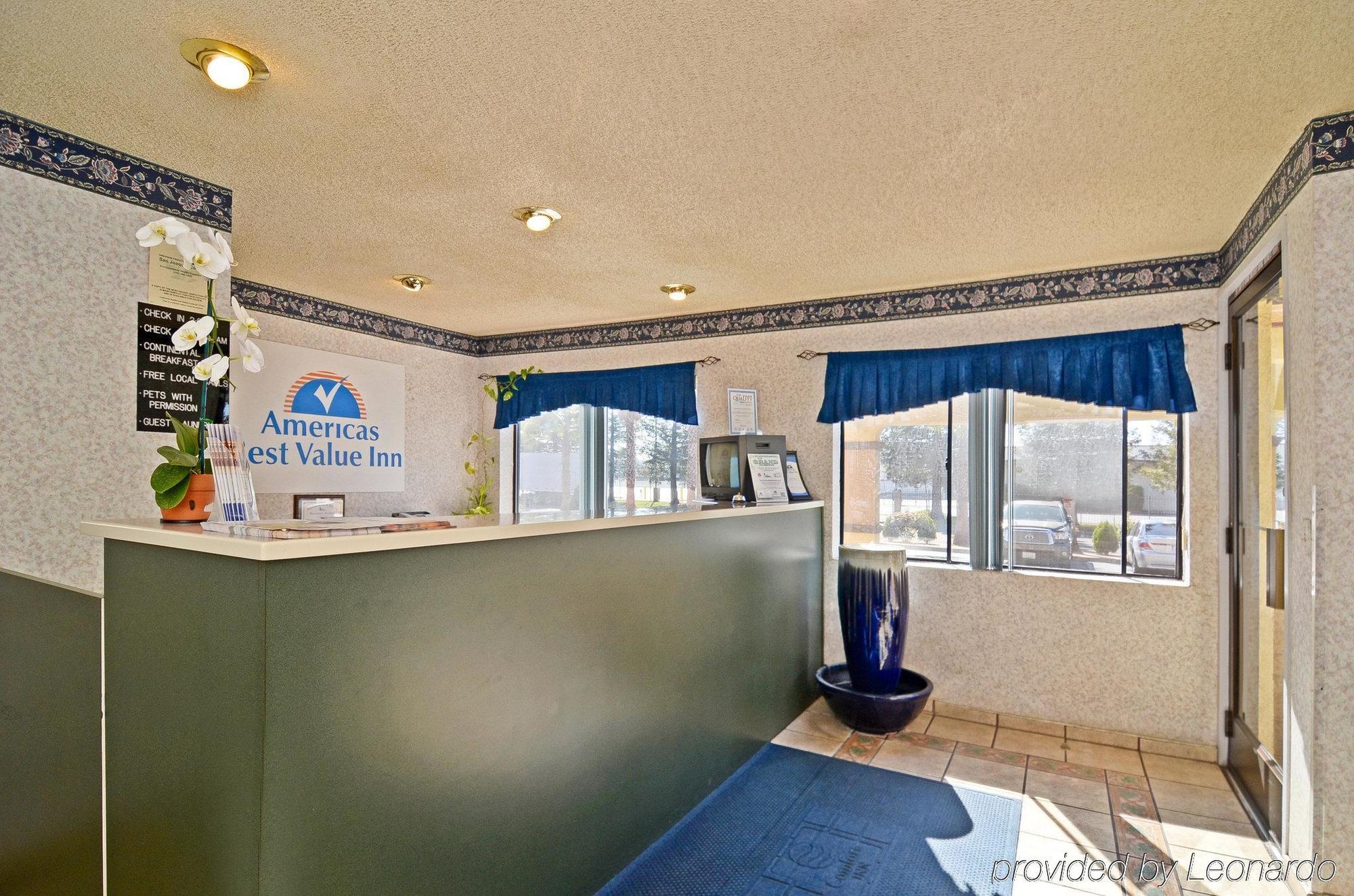 Americas Best Value Inn Stockton Interiør bilde